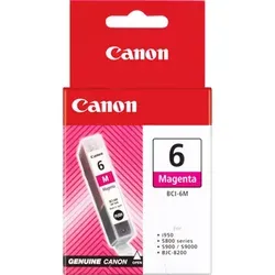 Canon Ink Cartridge Magenta BCI-6M 4707A002 - Hochwertiger Tintentank für brillante Druckergebnisse und optimale Farbwiedergabe