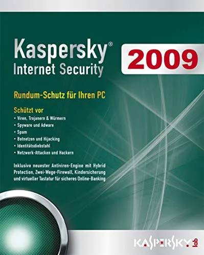 Kaspersky Internet Security 2009 (DVD-Box)