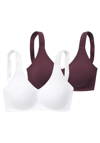 PETITE FLEUR Damen Soft-BH mit breiten Trägern