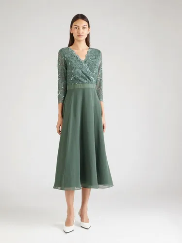 SWING Midikleid Wickel-Design grün 44 von Swing