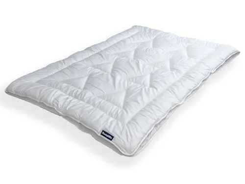 Dunlopillo Baumwollbettdecke Life 155x220 cm - Bettdecken für alle Jahreszeiten, mit Aqua-Clean-Gewebe für einfache Pflege und ideal für Allergiker. Hochwertige Baumwolle und Polyester-Füllung bieten besten Schlafkomfort.