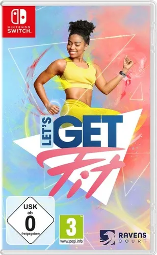 Lets Get Fit - Switch [EU Version] - PC- & Videospiele für individuelles Training, über 100 Fitnessübungen und Fortschrittsverfolgung im Kalender - perfekt für Fitness-Enthusiasten!
