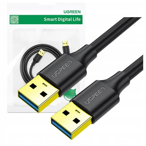 Produktbild USB 3.0 A-A-Kabel UGREEN US128 1 m (Schwarz)