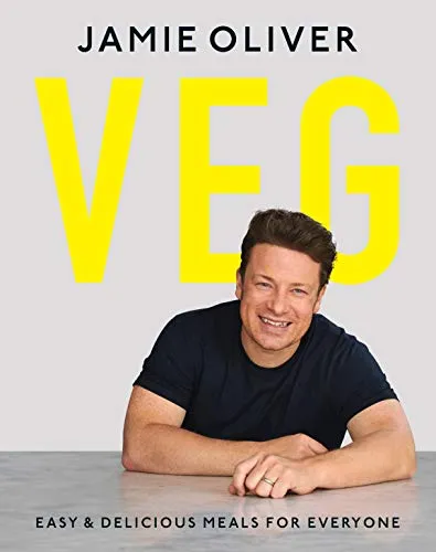 Veg: Easy & Delicious Meals for Everyone - Kochbuch mit einfachen und köstlichen vegetarischen Rezepten, ideal für alle, die sich gesund und fleischfrei ernähren möchten.