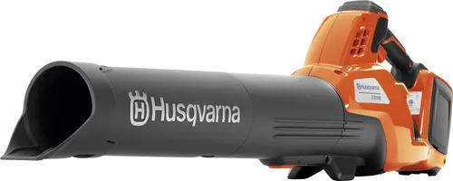 Husqvarna Akku-Blasgerät 230iB - Laubsauger & Laubbläser, leistungsstark und leicht, ideal für müheloses Entfernen von Laub und Schutt mit ergonomischem Design und stufenloser Geschwindigkeitsregelung.