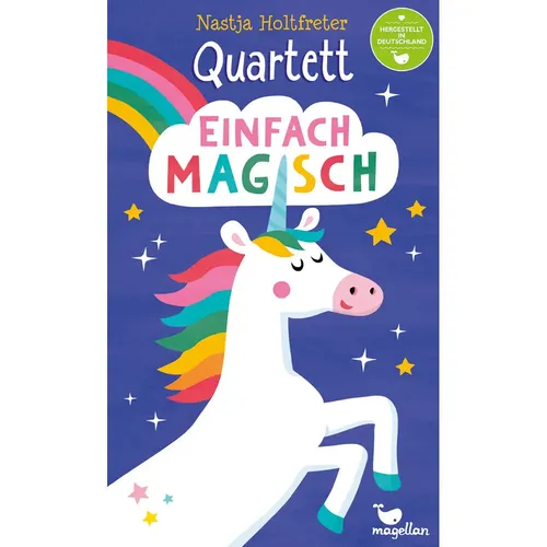 Quartett - Einfach magisch - Moderne Kartenspiele, fördert Kreativität und strategisches Denken für stundenlangen Spielspaß mit Freunden und Familie.