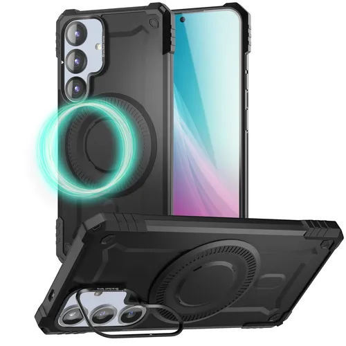 Armor Panzer Hülle für Samsung Galaxy S25 Plus - MagSafe Stoßfest Militär Schutz