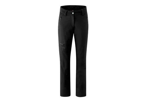 Maier Sports Women's Dunit Winterhose - Gr 23 Short schwarz - Wasserdichte und isolierende Wanderhose für Trekking und Langlauf - Farbe: Schwarz, Gr: 23 Short; ideal für kalte Wetterbedingungen.