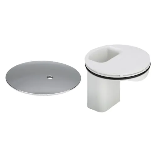 BADfabrik24 Temposet 6956.0 für Tempoplex BJ 1991–2001 + Tauchrohr 6956.1-821 Modell 6928, Kunststoff weiß – Ausstattungsset & Ersatzteil für Duschabläufe