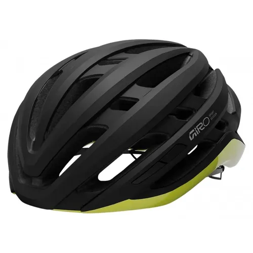 Giro Agilis Mips Fahrradhelm matte black/hi viz M - Der Giro Agilis Mips Fahrradhelm vereint Sicherheit und Komfort für Radfahrer. Mit innovativem MIPS-System und Roc Loc 5 Anpassung bietet er perfekten Sitz und optimale Belüftung für lange Fahrten.