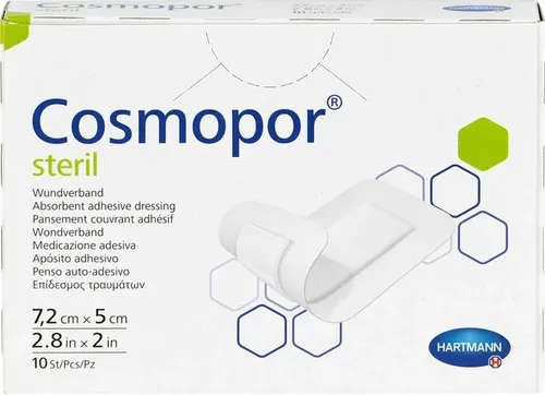 COSMOPOR steril Wundverband 5x7,2 cm 10 St
