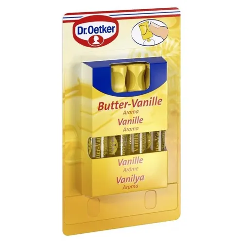 Dr. Oetker Backaroma Butter Vanille 4 Stück (8 g)