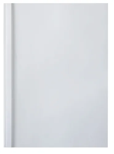 GBC TC080670 Thermobindemappe A4, 6mm, 220g/m² Karton - Bindeumschläge für Bindemaschinen, ideal für professionelle Präsentationen mit transparentem Deckblatt und praktischem Abheftstreifen für Leitz-Ordner.