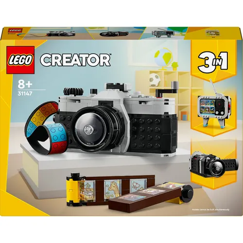 Creator 3-in-1 Retro Kamera 31147