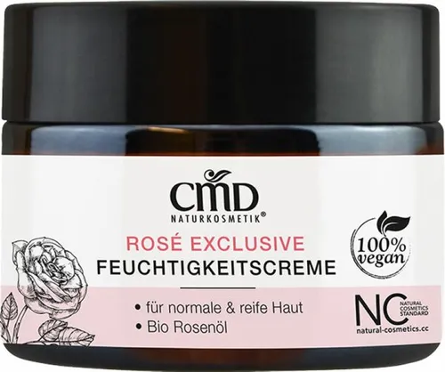 CMD Naturkosmetik Rosé Exclusive Feuchtigkeitscreme 50 ml Gesichtscreme