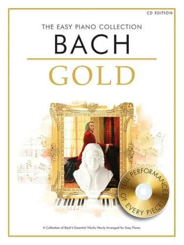 Produktbild The Easy Piano Collection: Bach Gold: Noten, CD für Klavier: Bach Gold (CD Edition