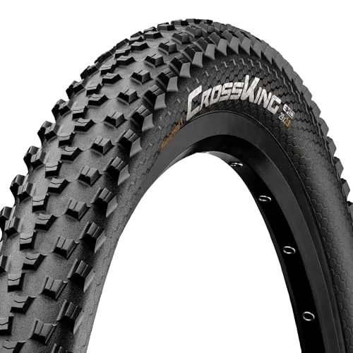 Continental Cross King 2.3 Drahtreifen 27 Zoll - Fahrradreifen für Mountainbikes, bietet hervorragenden Grip und Stabilität auf unebenem Gelände, ideal für Abenteuer und Trails.