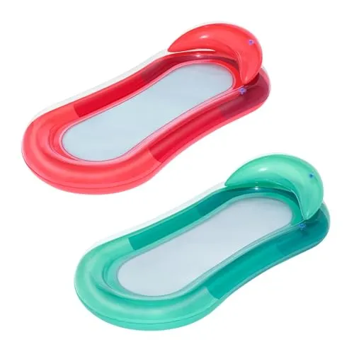 Bestway 43103 | Luftmatratze 160x84cm | Aqua Lounge | 2er Set | farblich Sortiert