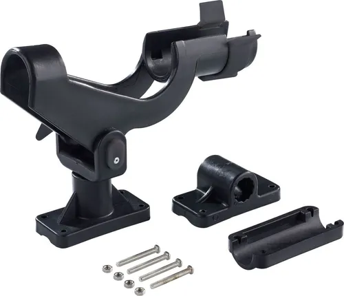 Balzer Bootsrutenhalter schwarz - Rutenhalter fürs Boot