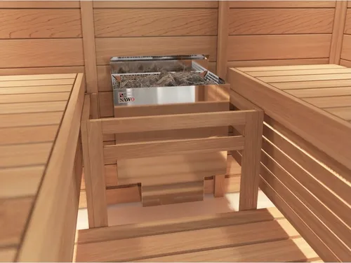 Saunaöfen Sawo Nordex 9.0 kW Stahl | separate Steuerung erforderlich | NRX-90NS-Z-C