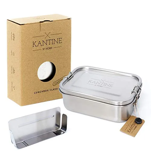 Kantine 51° Nord Lunchbox Classic 800ml aus Edelstahl