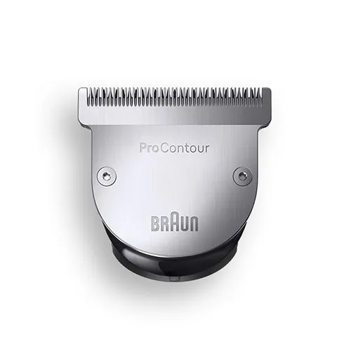 Braun ProContour Head Metall G2 - Hochwertiger Scherkopf für Barttrimmer 5808/5806/5544, sorgt für präzise Konturen und ein exzellentes Rasurerlebnis.