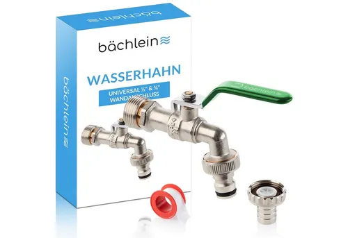 Bächlein Absperrventil Wasserhahn für den Garten