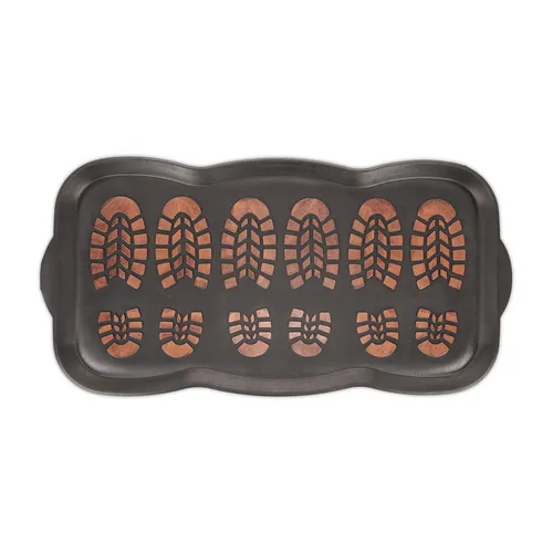 Fußmatten Orange von Relaxdays