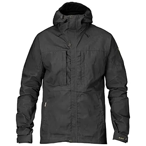 FJÄLLRÄVEN Skogsö Funktionsjacke Herren - Dunkelgrau, Größe M - Funktionsjacke für Outdoor-Aktivitäten, kombiniert G-1000 und G-1000 Lite für optimalen Schutz und Atmungsaktivität, ideal für Abenteuer in der Natur.