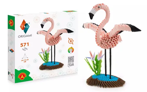 Origami 3D. Flaming (571 elementów) Alexander 5906018025729