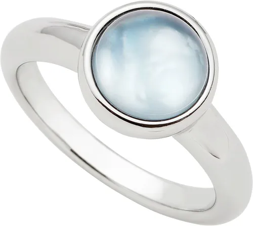 Jewels by Leonardo Fingerring 18 Bea grey blue von LEONARDO