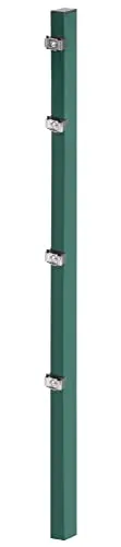 Zaunfeldpfosten ALBERTS Klemmlasche 6 x 4 x 120 cm grün in grün von Alberts