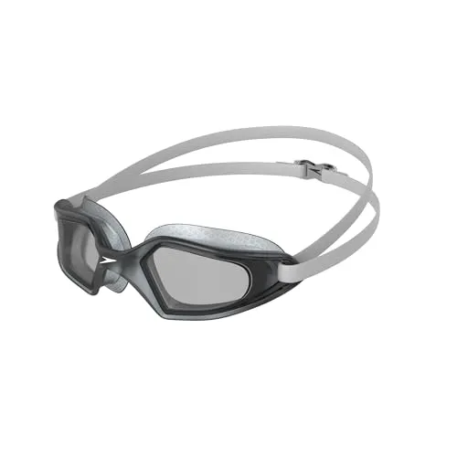 Produktbild Speedo Unisex Erwachsene Hydropulse Schwimmbrille | Comfortable Fit | Adjustable Design Schwimmbrille, Weiß/Elephant/Light Smoke, Einheitsgröße