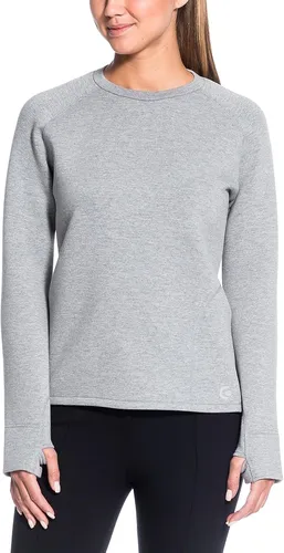 Gregster Pro Damen Langarmshirt Sportshirt Graula, Hellgrau, XL