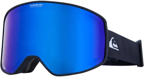 Quiksilver Storm Surfbrille, Herren, Schwarz, Einheitsgröße - Skibrillen mit Colour Luxe Lens für verbesserte Sicht und traditionellem Linsensystem, ideal für anspruchsvolle Bedingungen auf der Piste.