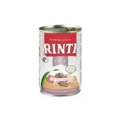 RINTI Kennerfleisch Kalb 400g - Hochwertiges Nassfutter mit 70% Fleischanteil, ideal für gesunde Ernährung und glänzendes Fell!