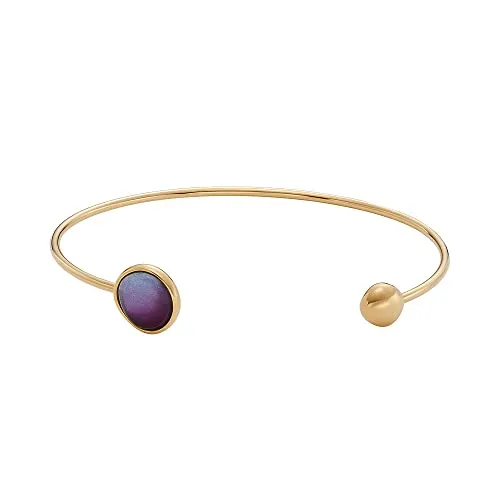 Skagen Armband für Frauen Sea Glass - Elegantes Gold-Edelstahl-Armband - Armbänder für Damen, aus hochwertigem Gold-Edelstahl mit poliertem Finish, ideal für einen stilvollen Look.