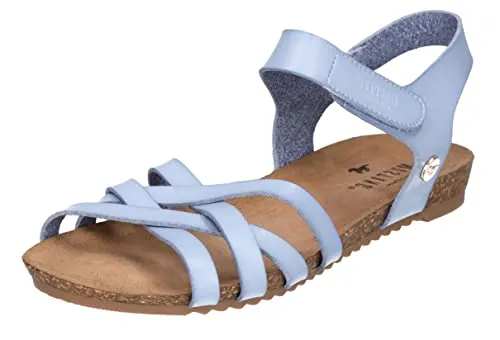 Mustang Shoes Riemchensandale, Sommerschuh mit Klettverschluss
