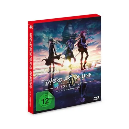 Sword Art Online: The Movie - Progressive: Aria of a Starless Night - [Blu-ray] - Anime-Film für Fans, spannende Handlung und visuelle Highlights, freigegeben ab 12 Jahren