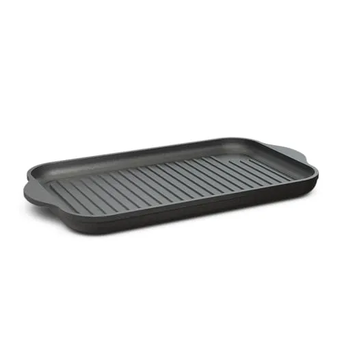 Hoffmann Aluguss Grillplatte Induktion 37x23 cm