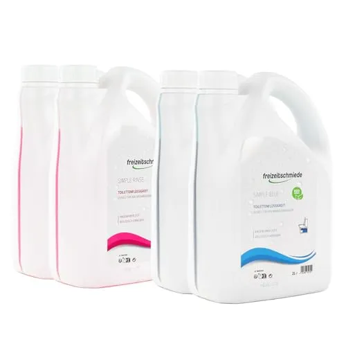 freizeitschmiede Set Simple Blue + Rinse Toiletten Zusatz