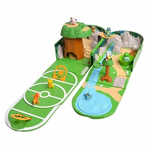 Bizak Playset 63220029 Transformable Pokemon World