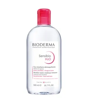 Bioderma Sensibio H2O Mizellenreinigungswasser für empfindliche Haut Pump Make-up Entferner 500 ml