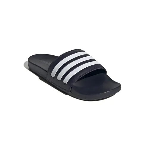 adidas Unisex Adilette Comfort Slides, Legend Ink / Cloud White, 39 EU - Dusch- & Badeschuhe mit angenehm leichter Dämpfung und vorgeformtem Fußbett für höchsten Komfort beim Entspannen.