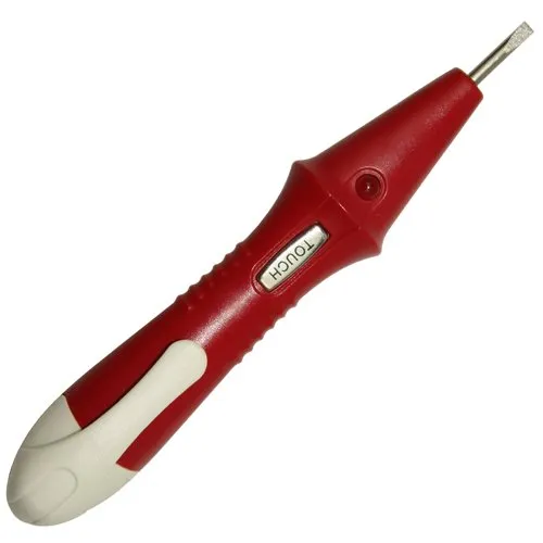 in 1 Spannungsprüfer und Durchgangsprüfer (Spannungstester) Schraubendreher mit LED und Clip Spannungsbereich 110-250V 2