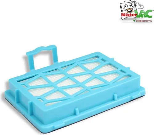 MisterVac Staubsaugerfilter Hepa Filter Ersatzfilter kompatibel mit Dirt Devil DD7374-8-9 Popster 800w