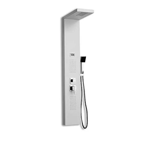 DP Grifería – Hydromassage-Säule, CH30020 in weiß von DP GRIFERIA