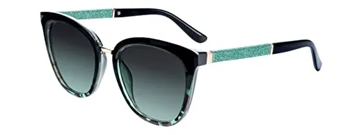 SQUAD Sonnenbrille Für Damen, Brille Frauen Quadratisch Gemütlich Grün Erniedrigt 100% uv400-schutz