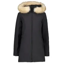 CMP Wintermantel CMP Damen Mantel WOMAN COAT FIX HOOD 31K2926 schwarz 36 EU