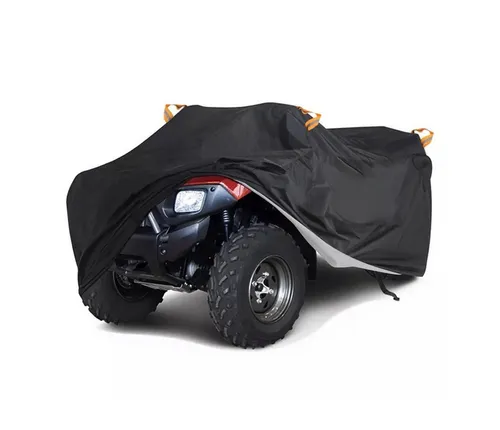 Tourtecs Abdeckhaube Abdeckplane XL für CFMOTO CForce 1000 / 850 mit Griffen sw